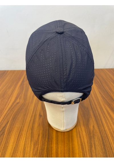 Hamze Mikro Paraşüt Delikli Kumaş Yazlık Unisex Beyzbol Cap Şapka Lacivert