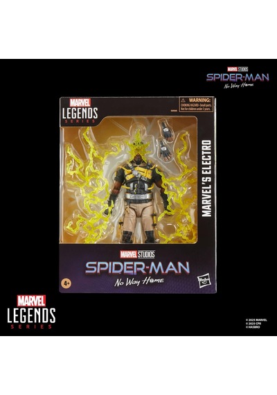 Hasbro Legends Series S Electro Deluxe Aksiyon Figürü, Spider-man: No Way Home