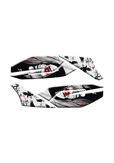Honda Pcx 2021 - 2024 Uyumlu Yan Ayak Pad 014 Çok Renkli
