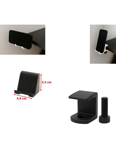 Özel 3d Baskı Telefon Tutucu Modüler Masa Düzenleyici Tak Çıkar Düzenleyici Ebat: 4,9 Cm X 5,5 Cm Sarı