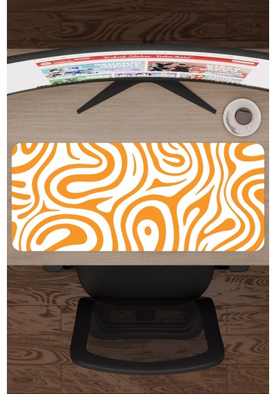 Vektörler Kaymaz Dikişli Kauçuk Oyuncu Mousepad V5 - 70x30 Xl Gaming Mouse Pad Fare Altlığı