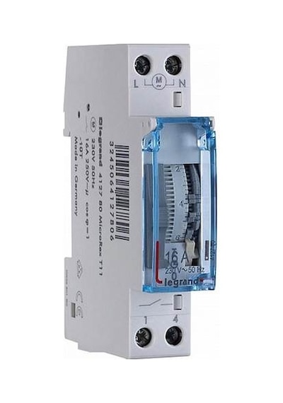 Legrand Dikey Analog Günlük Zaman Saati 16a 250v Lr 412790