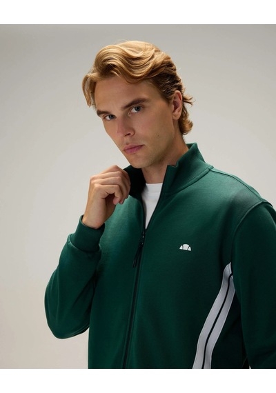Ellesse Fermuarlı Erkek Sweatshirt 6wm1022 Yeşil
