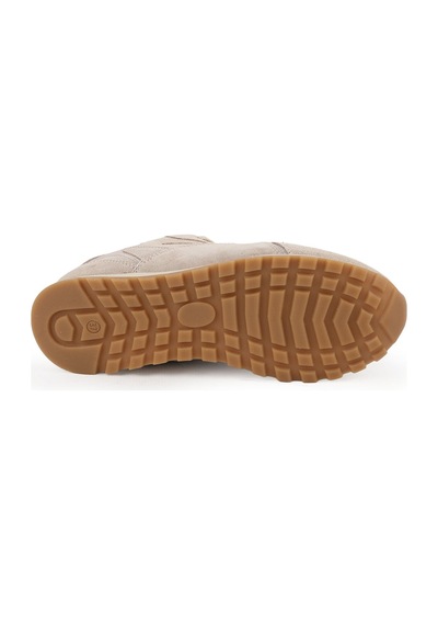 Lbr Libero L083.84144 Süet Detaylı Bağcıklı Retro Kadın Sneaker Günlük Spor Ayakkabı Bej