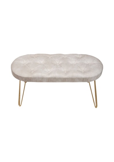 Louca Bench, Kırık Beyaz Gold Krem