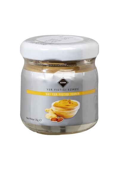 Rıoba Yer Fıstığı Ezmesi 35 G %81 Fıstık, Protein Kaynağı, Pratik Atıştırmalık 5'li Avantaj P Tarı