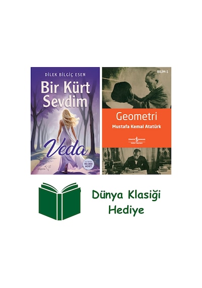 Bir Kürt Sevdim - Veda + Geometri + Dünya Klasiği Hediye