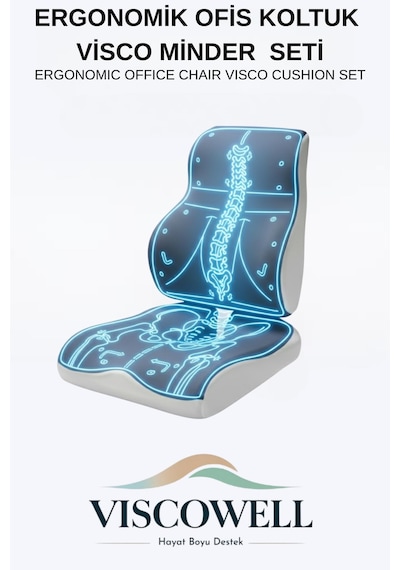 Visco Ortopedik Ergonomik Ofis Koltuk Koksiks Oturma Minderi Sırt Bel Destek Minderi Yastığı Seti Sku: Smgstk5467191231 Açık Bej Visco Ortopedik Ergonomik Ofis Koltuk Koksiks Oturma Minderi Sırt Bel Destek Minderi Yastığı Seti Sku: Smgstk5467191231 Açık Bej