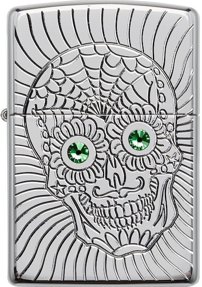 Zippo Çakmak 49172 Sugar Skull Design