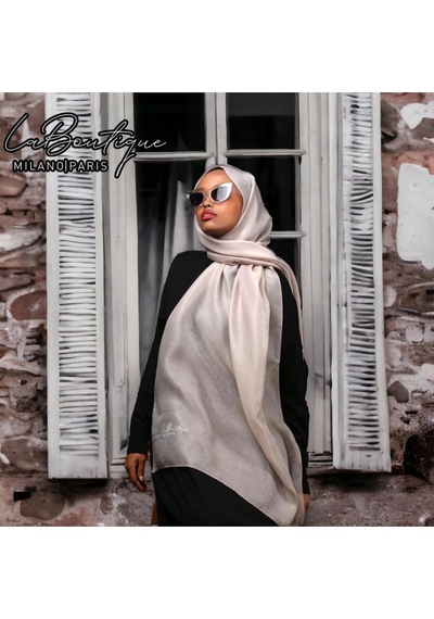 La Boutique Simli Şal - Kaju - 70x190 Çok Renkli
