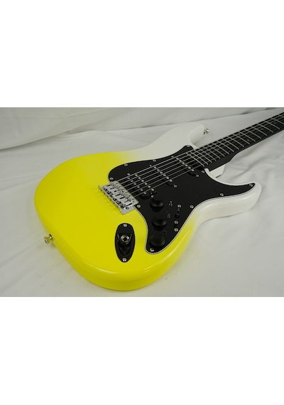 Smıger L-g2 İ6 Wky Strat Tipi Dahili Efektli Elektro Gitar Whıte Yellow