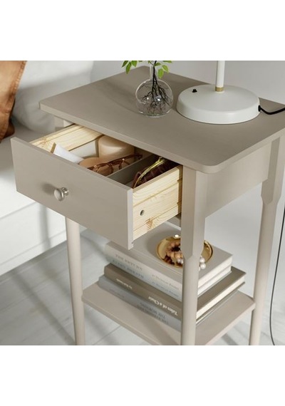 Ikea Blastasen Komodin, Gri-bej, 50x37x76 Cm