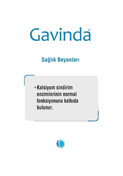 Gavinda 24 Çiğneme Tableti
