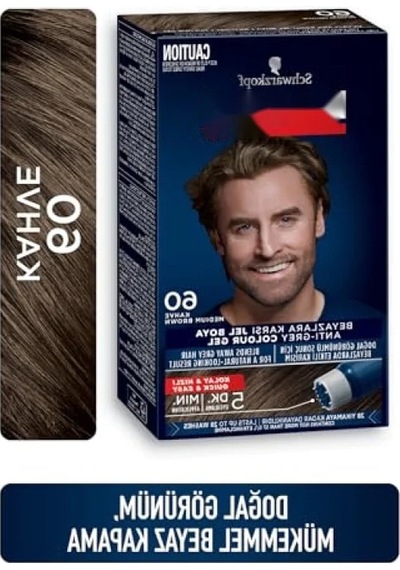 Erkeklere Özel Saç Boyası 60 - Kahve Renk, 80 Ml 0.20 L