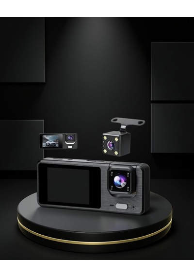 Araç Kamerası 3 Kamera Sistemi Full Hd