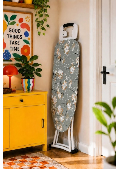 Pionny Keçeli Ütü Masası Kılıfı - 55x140 Cm - Akasya Çok Renkli