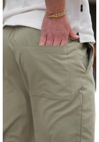 Madmext Mint Yeşili Rahat Kesim Erkek Pantolon E6561 Madmext Mint Yeşili Rahat Kesim Erkek Pantolon E6561