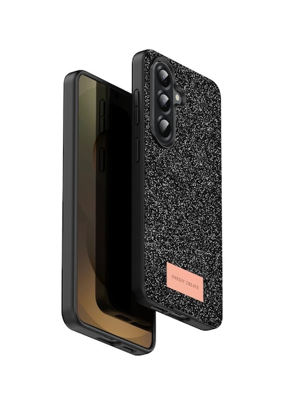 Onegif Samsung Galaxy A17 5g Bright Simli Kapak - Siyah 0.2M-Çok Renkli