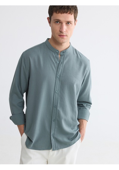 Lcw Vision Yeşil Regular Fit Erkek Gömlek