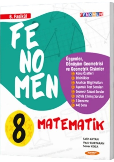 Fenomen 8. Sınıf Matematik 6. Fasikül