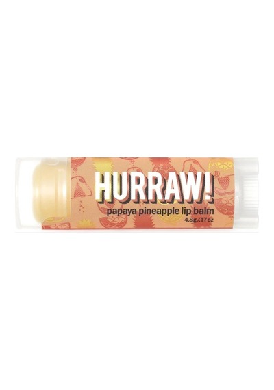 Hurraw Organik Papaya Pineapple Lip Balm