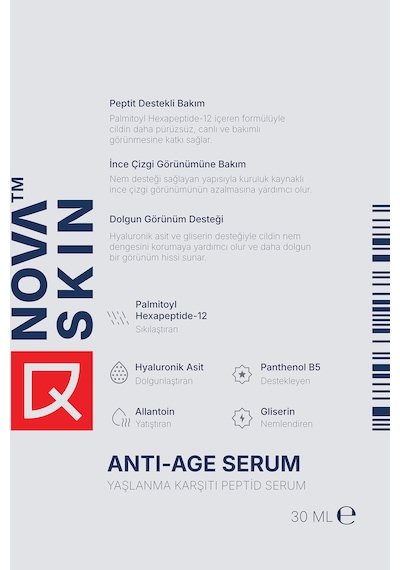 Novaskin Anti-age Serum - Peptit Serum - Palmitoyl Hexapeptide-12
