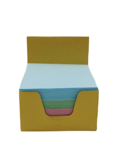 Umur Renkli Küp Blok 8 x 8 CM 500'lü Paket