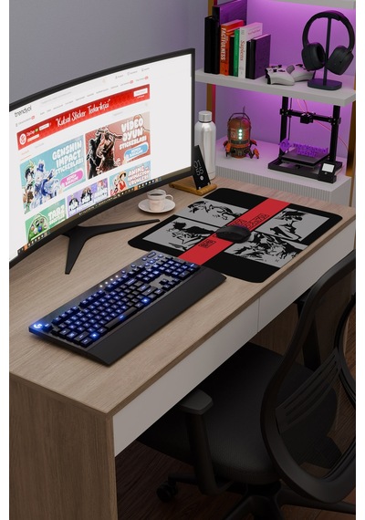 Cowboy Bebop Anime V3 - 48x40 Xl Gaming Kauçuk Kaymaz Taban Mouse Pad Fare Altlığı