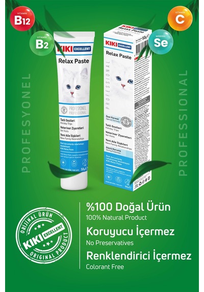 Kiki Excellent Kedi Relax Paste Macun 50 G