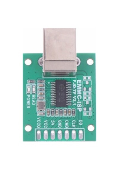 Emmc-ısp Fjd-tf V2.1 Isp Emmc Programlama Adaptörü Usb Telefon Tablet Tv Box Veri Kurtarma Dump Firmware