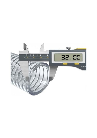 Şeffaf Telli Hortum - 25Mm (1") (5 Metre)