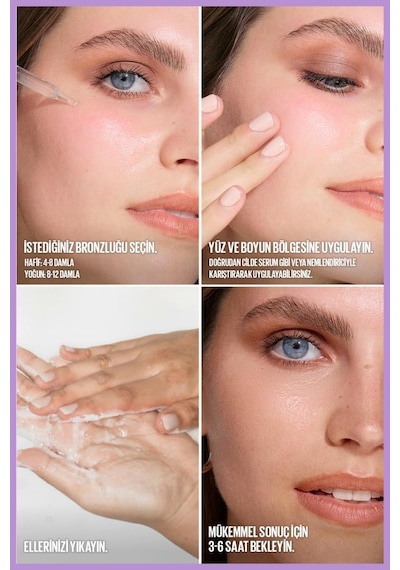 Maybelline New York Summer Shot Uzun Süre Kalıcı Bronzlaştırıcı Etkili Damla 30 ML