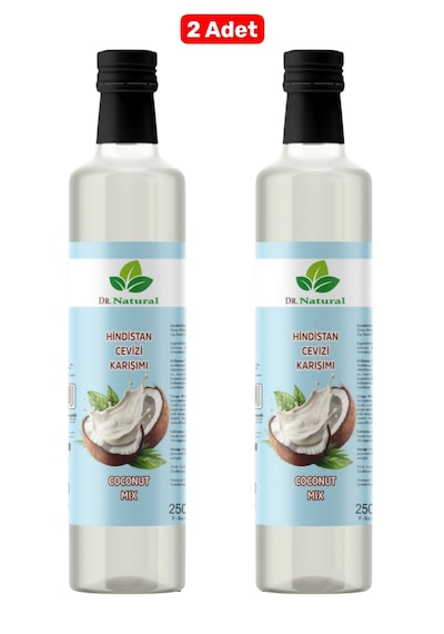2 Adet Hindistan Cevizi Karışımı 250 Ml Şurup Coconut Mix