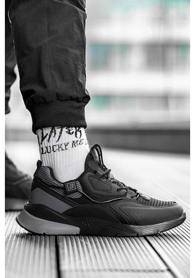 Dark Seer Ds E3.1205 Sneaker 2025 Erkek Siyah - Füme