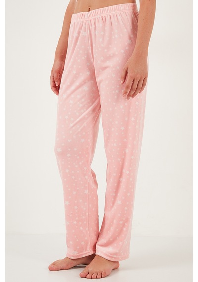 Lela Desenli Regular Fit Bisiklet Yaka Uzun Kollu Bayan Pijama Takımı 65713312 Pembe Lela Desenli Regular Fit Bisiklet Yaka Uzun Kollu Bayan Pijama Takımı 65713312 Pembe