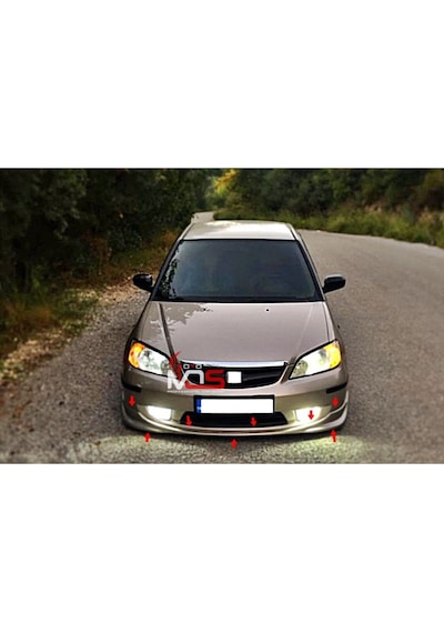 Honda Civic Vtec 2 Makyajlı S2000 Ön Tampon Eki Fiberglass Boyasız
