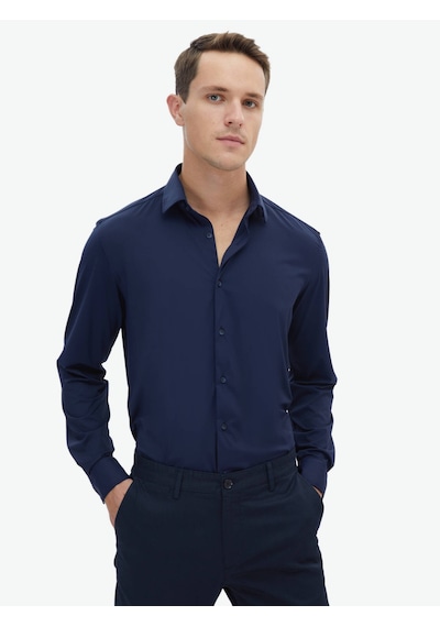 Kip Lacivert Regular Fit Casual Gömlek Lacivert