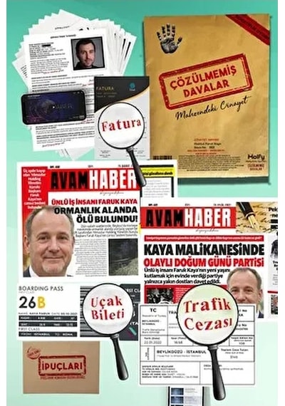 Mükemmel Altılı Dedektif Oyunu Cinayet Oyunu Akıl Hastanesi Dedektiflik Oyunu Dava Çözme Kutu Oyunu