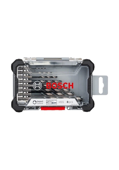 Bosch Impact Control HSS Matkap Ucu Seti 8 Adet - 2608577146 Bosch Impact Control HSS Matkap Ucu Seti 8 Adet - 2608577146