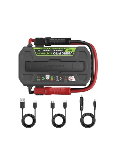 Lokithor J3250pro 12v 3250amp Lifepo4 Akıllı Akü + + Led Lamba