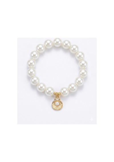 Doğal Taş Bileklik Beyaz - 875401003 Beyaz