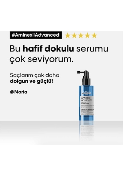 Paris Serie Expert Aminexil Advanced Güçlü Saçlar İçin Dökülme Karşıtı Güçlendirici Serum 90ml