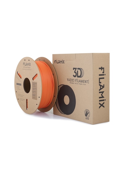 Filamix Turuncu Pla Mat Filament 1.75mm 1 Kg