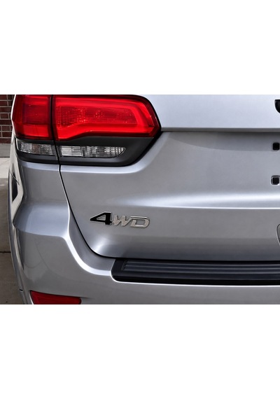 Jeep 4wd Bagaj Yazısı Siyah Renk Jeep 4wd Trunk Emblem Black Jp4wdsiyah