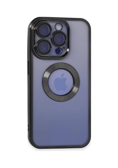 Newface Apple İphone 15 Pro Kılıf Slot Silikon - Siyah