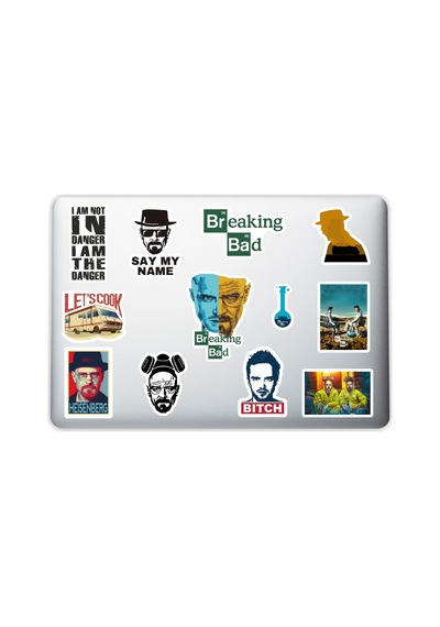 Breaking Bad Dekoratif Laptop Notebook Tablet Telefon Sticker Set 013 1