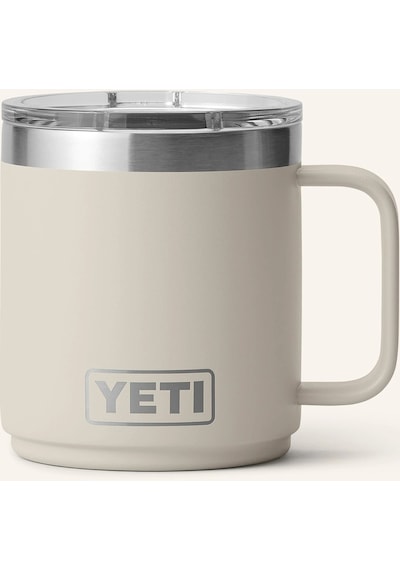 Yeti Rambler Termos Bardak 295 Ml, Vakumlu Ve Kapaklı Krem