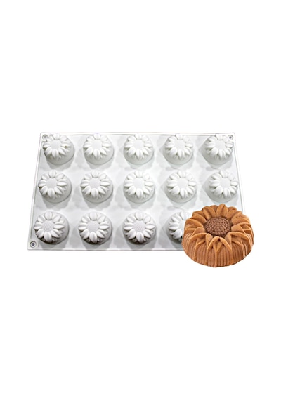 Çoklu Silikon Tart Kek Pasta Tatlı Kalıbı - Sf7135