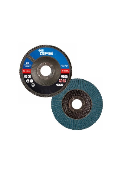 Gfb Zirkonyum Flap Disk Zımpara Zk 40 115x40x22.23