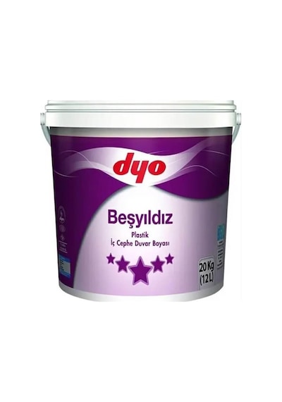 Dyo Beşyıldız Plastik İç Cephe Boyası 20kg 20 KG